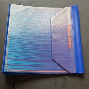 ACCO 2015Trapper Keeper Blue and Orange Binder
